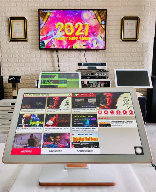 Dau Karaoke Smart Karaoke Player Man Hinh