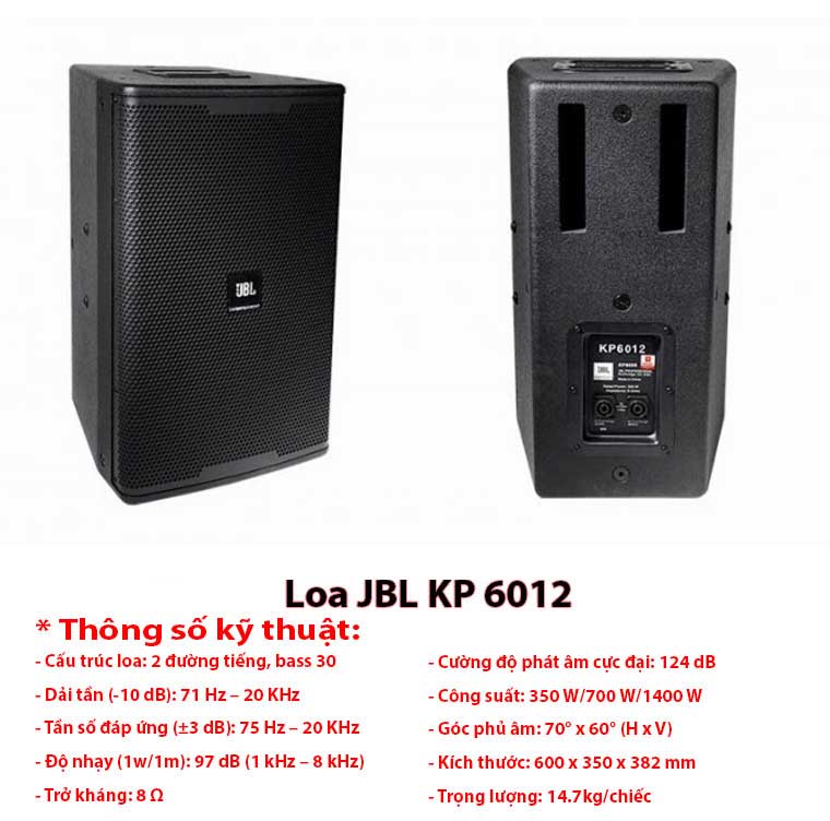 Loa JBL KP6055 Chính Hãng Giá Tốt BASS 40 Công Suất lớn