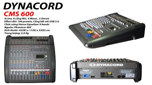 Mixer Dynacord Cms 600