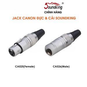 Soundking Ca526 ĐẦu Jack Canon ĐỰc (1)