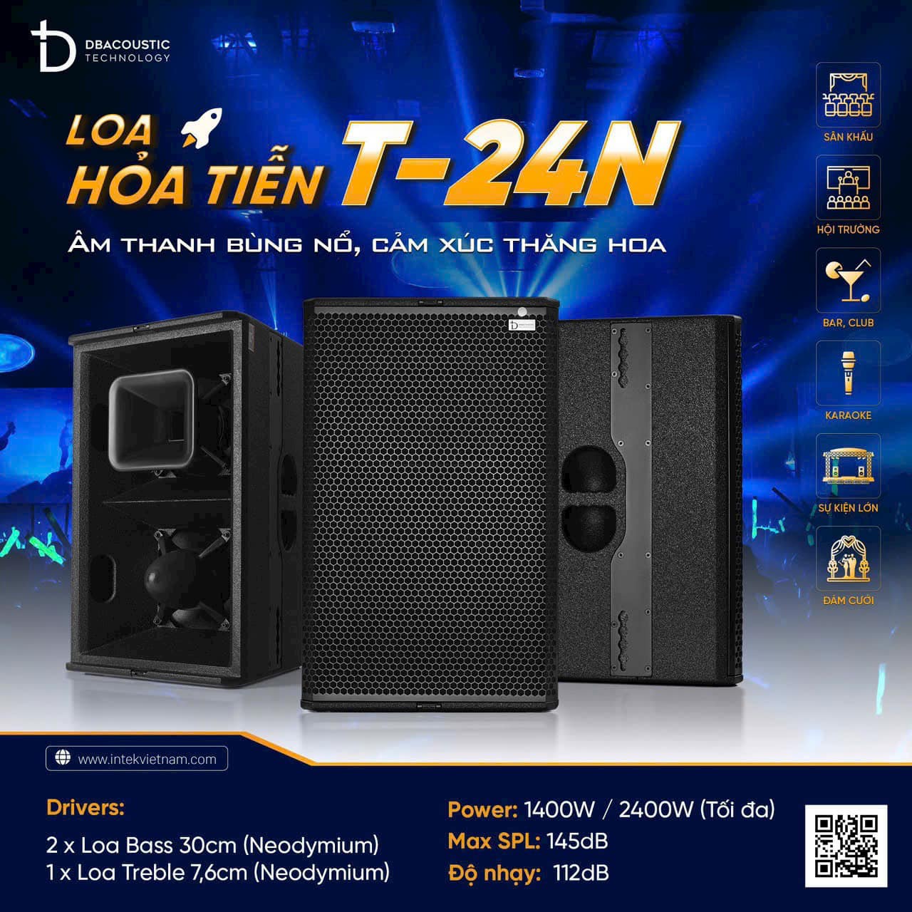 Loa Hoa Tien T24n Dbacoustic 15