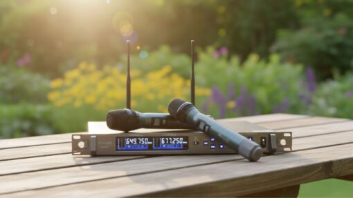 Micro chống hú DBacoustic 550 Pro không dây