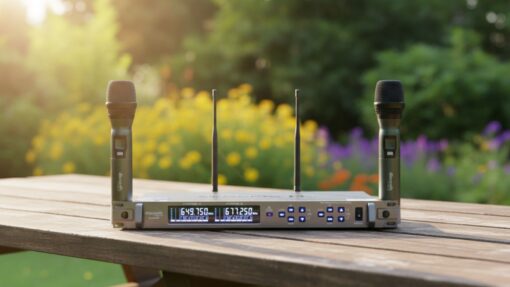 Micro chống hú DBacoustic 550 Pro không dây