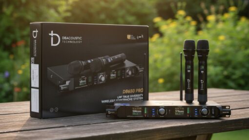 Micro DBacoustic không dây Karaoke DB650 PRO