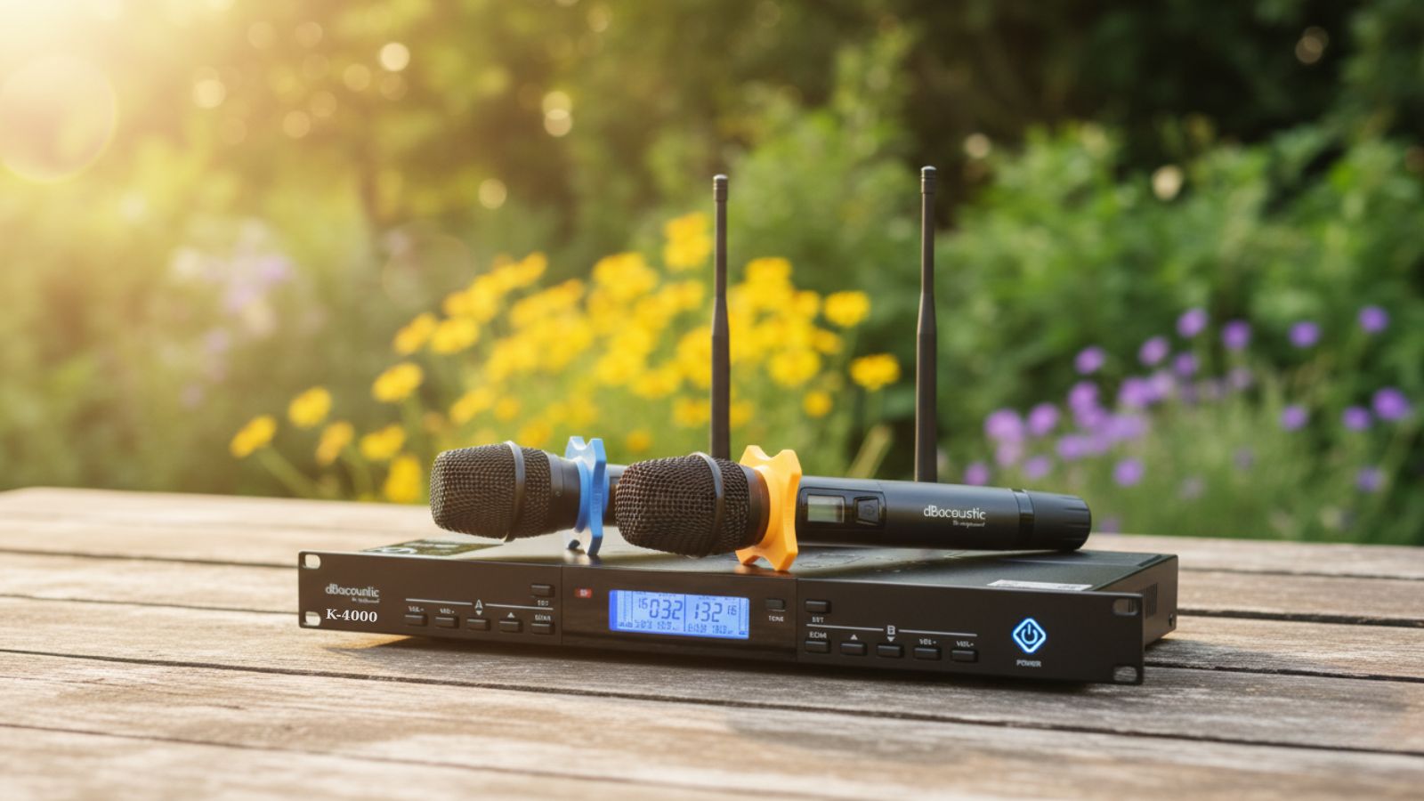 Micro không dây Karaoke chống hú dBacoustic K4000